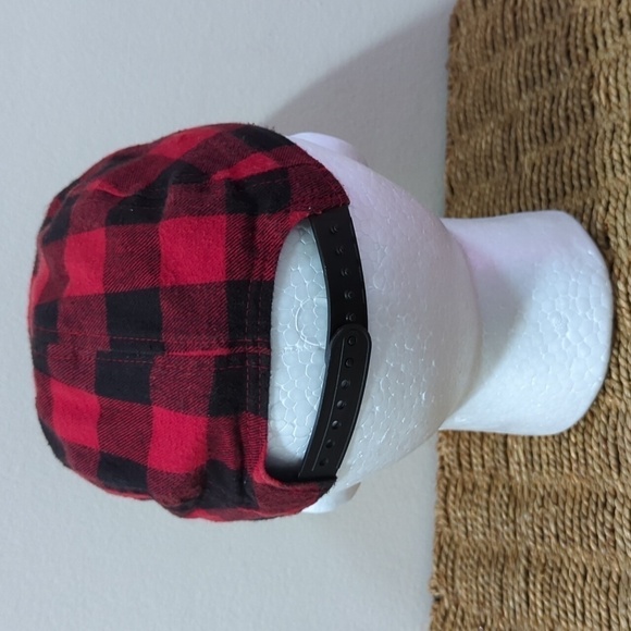 Pacific Surf Company Adult Buffalo Plaid Snap Back Cap - OS - Picture 4 of 10